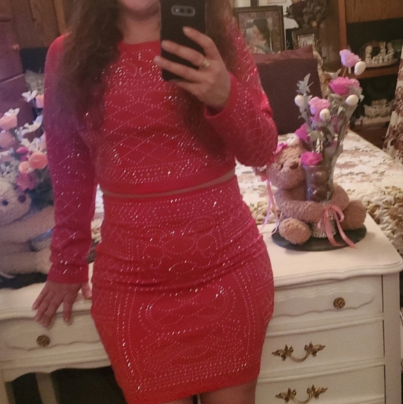 Pencil skirt/crop top set - Picture 3 of 3